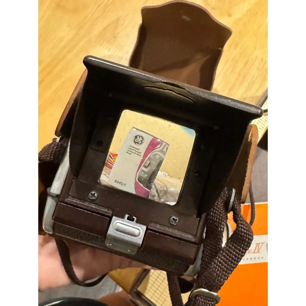 Vintage Kodak Duaflex IV Flash Outfit Camera Kodet Lens Original Box Manual Case